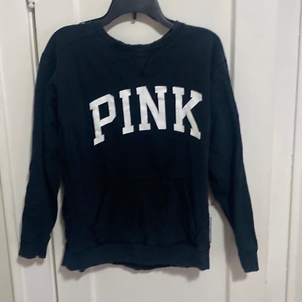 PINK crew neck sweatshirt